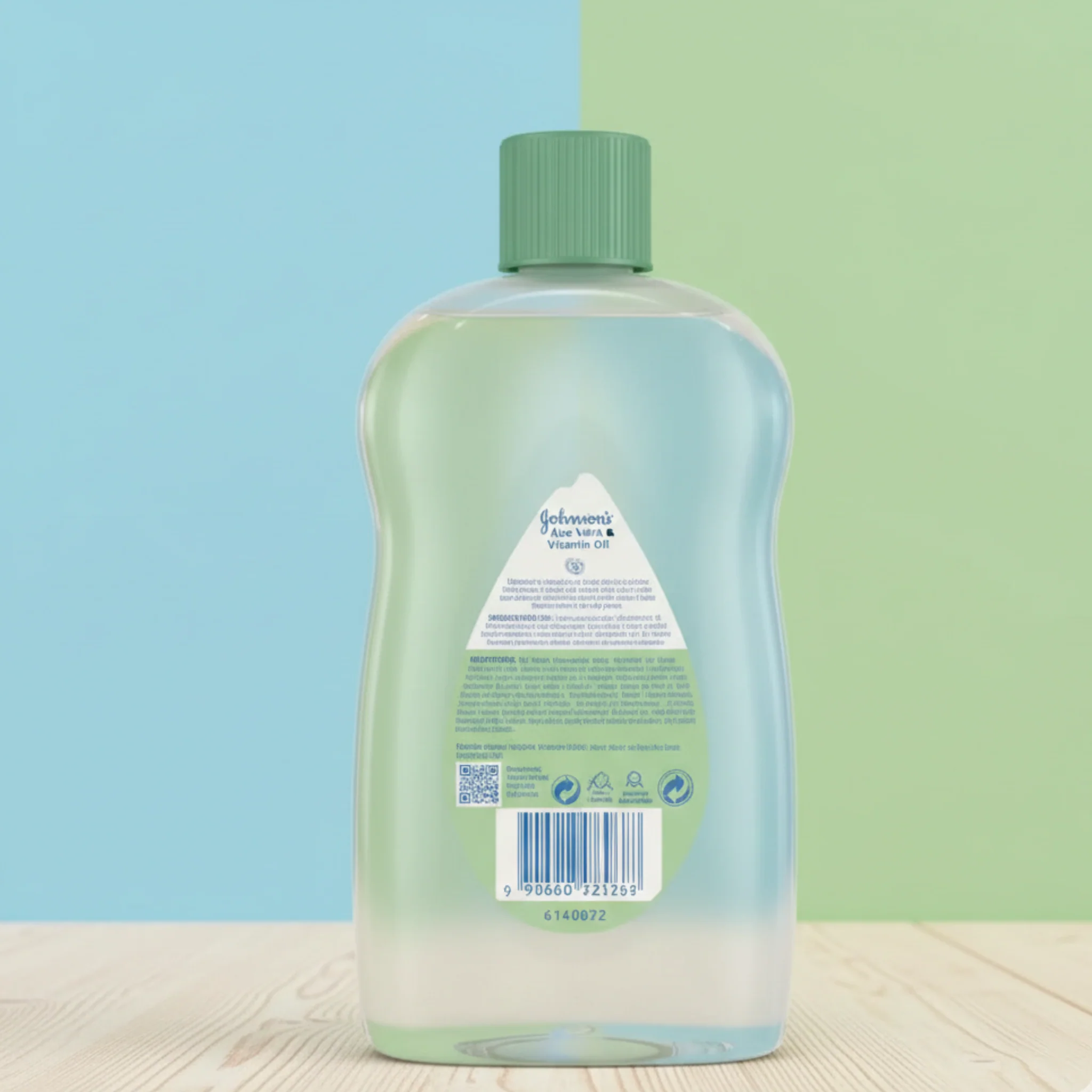 Aloe Vera & Vitamin E Gentle Mild Soothing Moisturising Baby Oil 500Ml - Johnson'S - Image 2