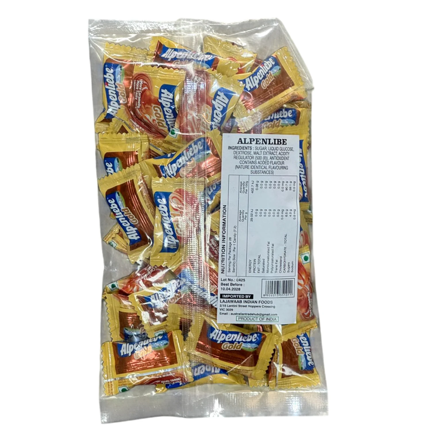 Alpenlibe Gold candy 180g - Lajawaab Kitchen - Image 2