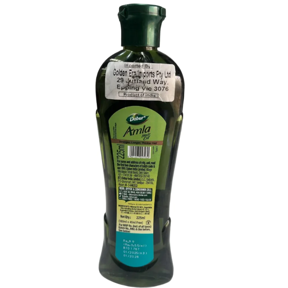 Amla Hair Oil 225ml - Dabur - Image 2