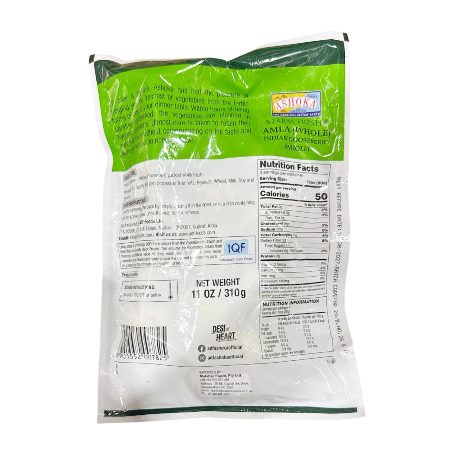 Amla whole 310g (Farm Fresh) -Ashoka - Image 2