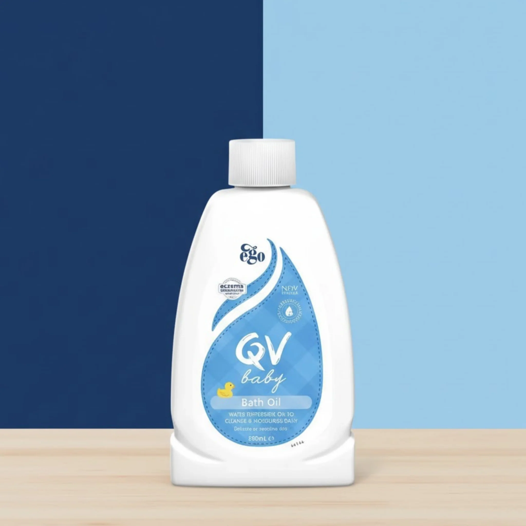 Baby Bath Oil 500Ml - Qv
