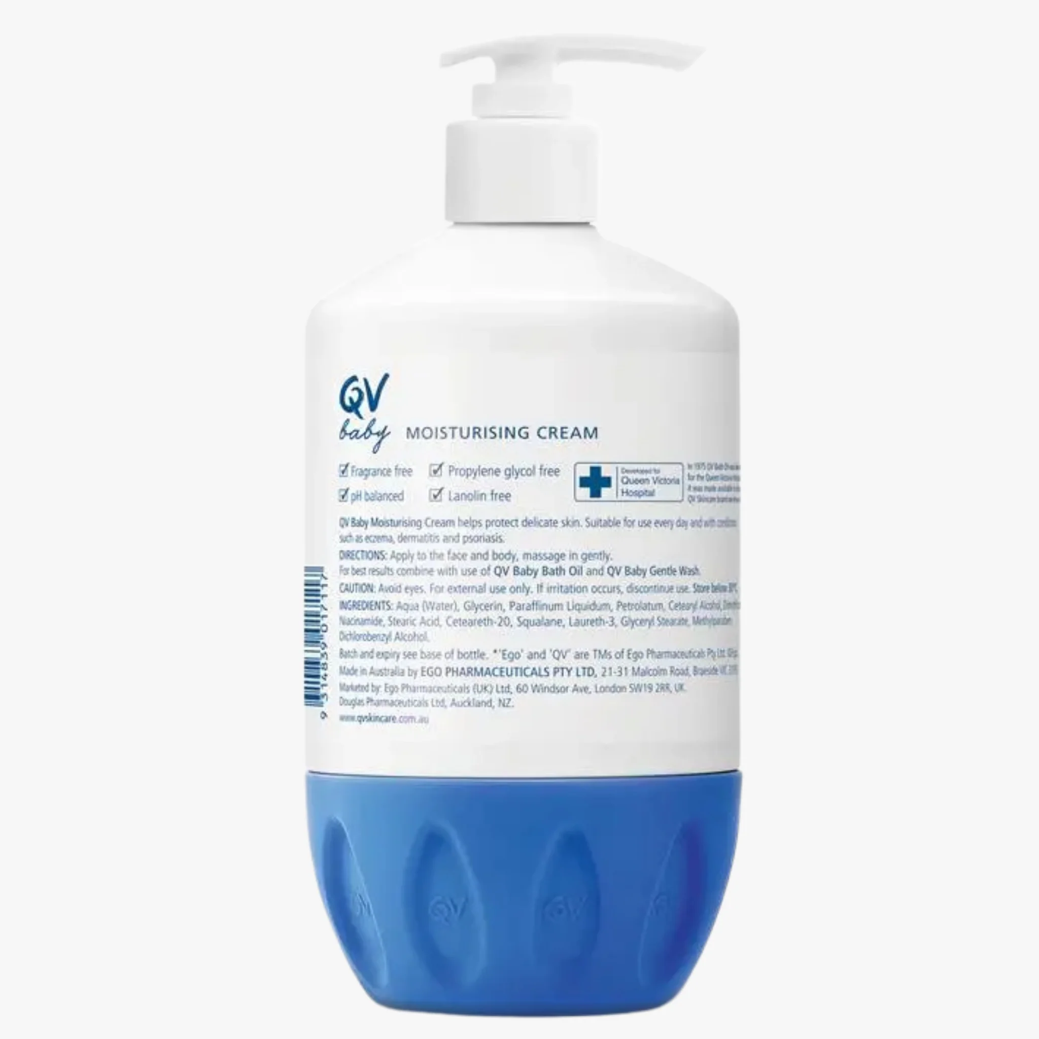 Baby Moisturising Cream 500G - Qv - Image 2