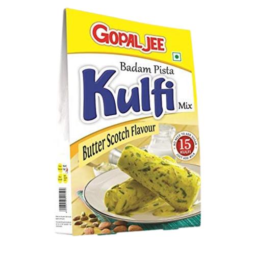 Badam Pista Kulfi Mix 200g (Butter Scotch Flavour) - Gopal Jee