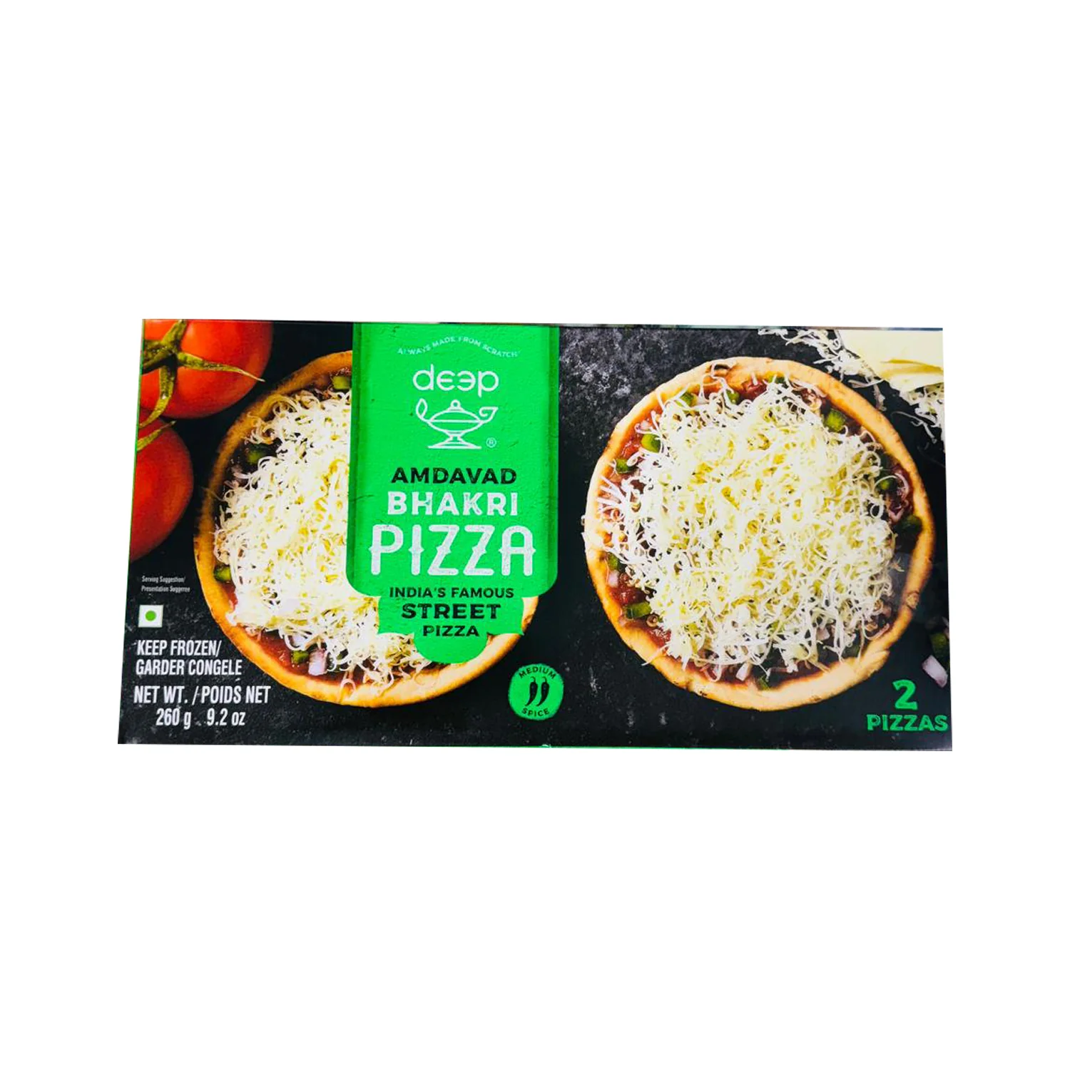 Bhakri Pizza 260g - Deep