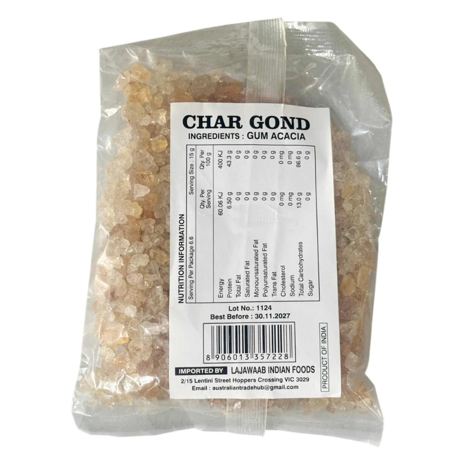 Char Goond (Edible Gum) 100g - Lajawaab Kitchen - Image 2