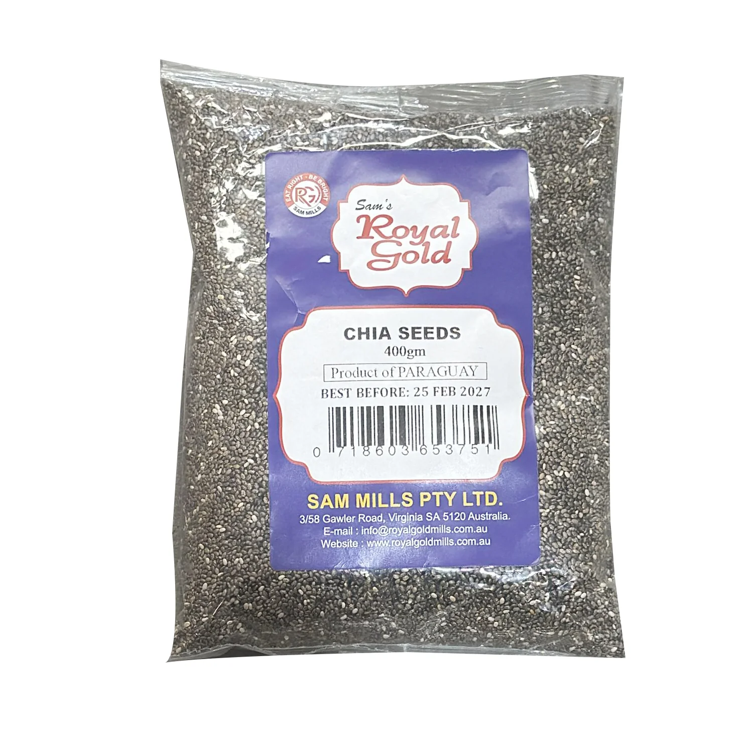 Chia Seed 400g - Royal Gold