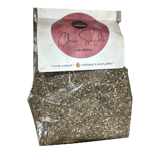 Chia SeedS 400g 100% Natural - Super Food Warehouse