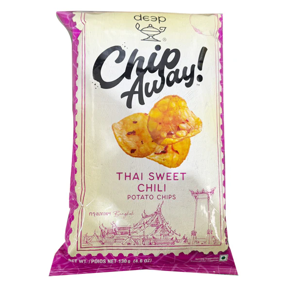 Chip Thai Sweet Chilli Potato Chips 130g - Deep