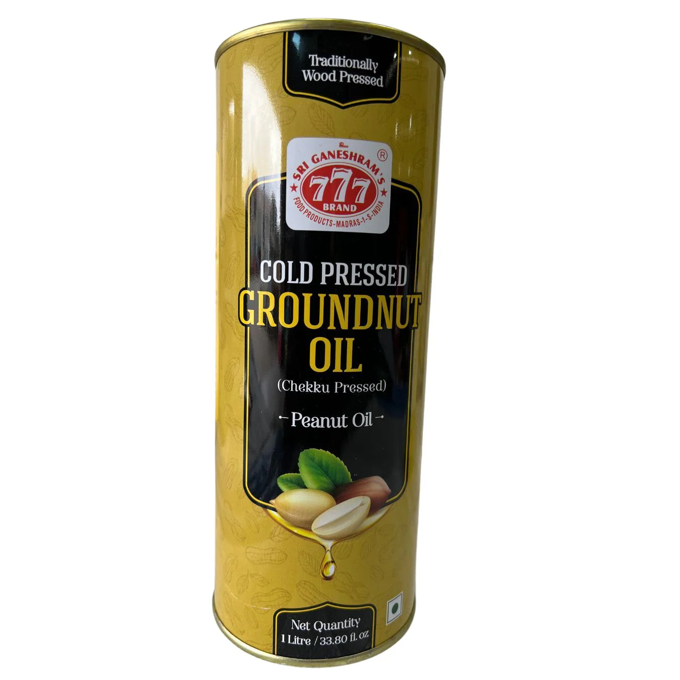 Coldpressed Groundnut Oil 1L - 777 Brand