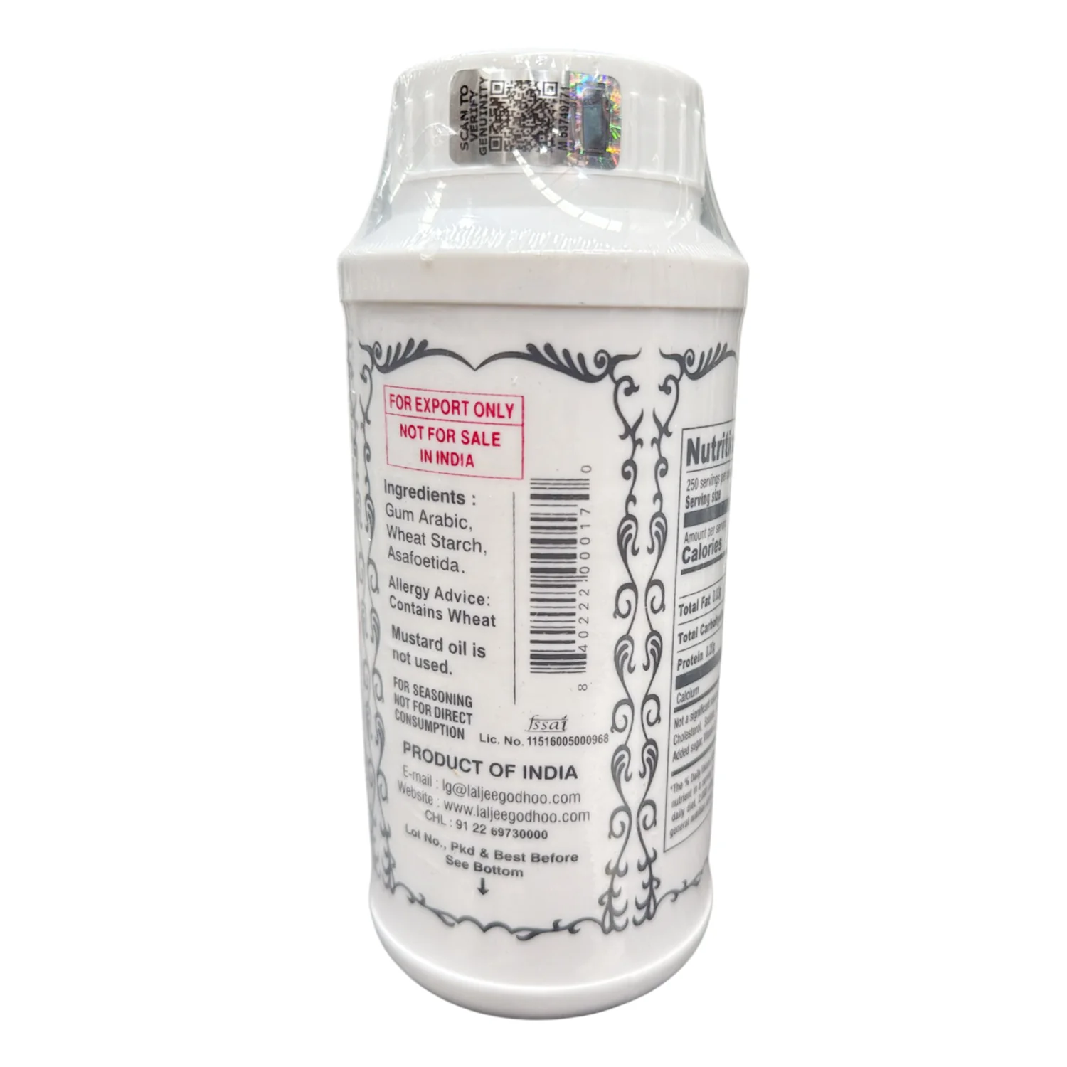 Compounded Asafoetida (Hing) Powder 500g - LG - Image 3