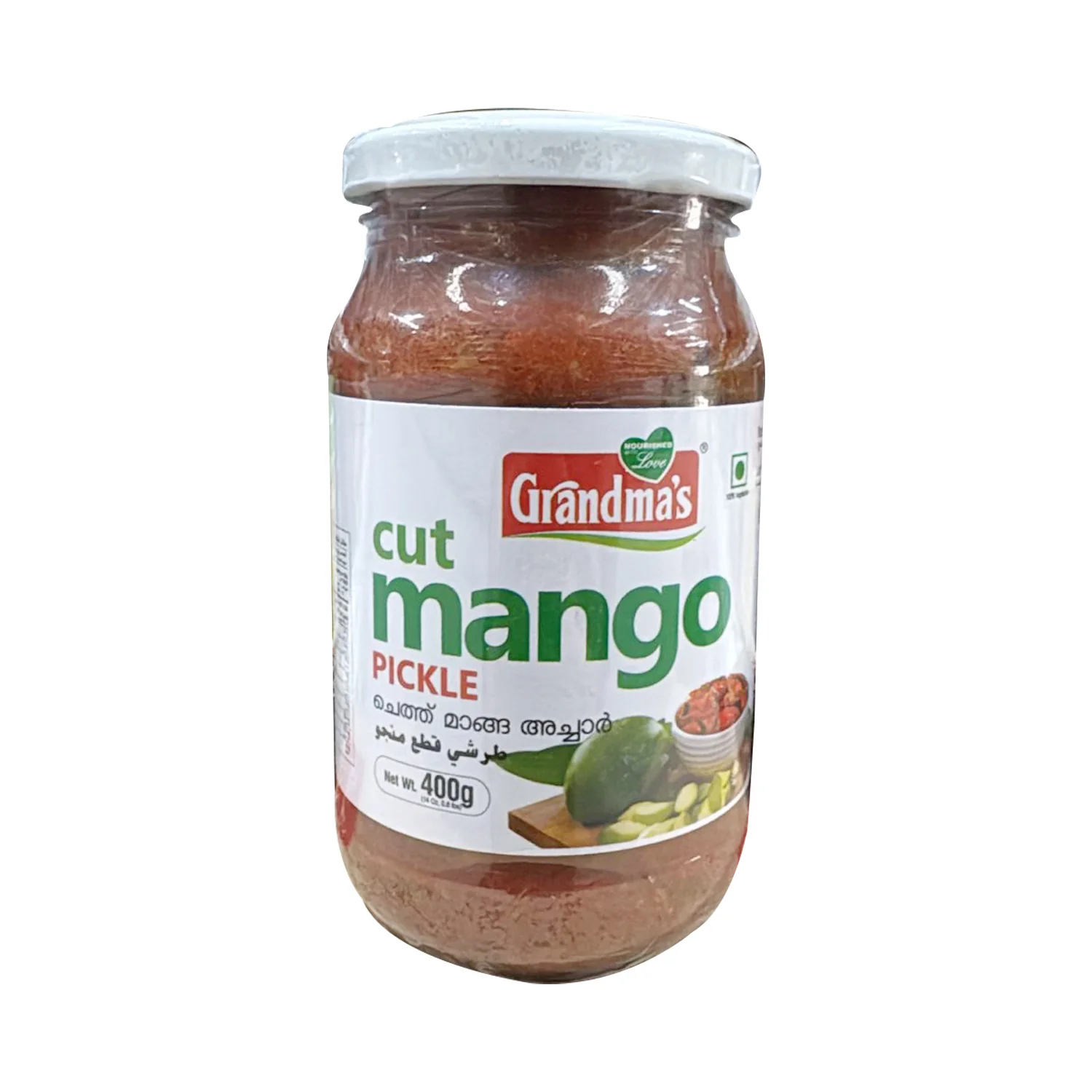 Cut Mango Pickle 400g - Grandma's