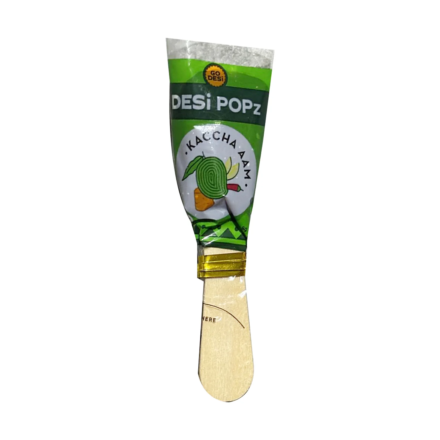 Desi Popz Kaccha Aam 8g - Go Desi Popz