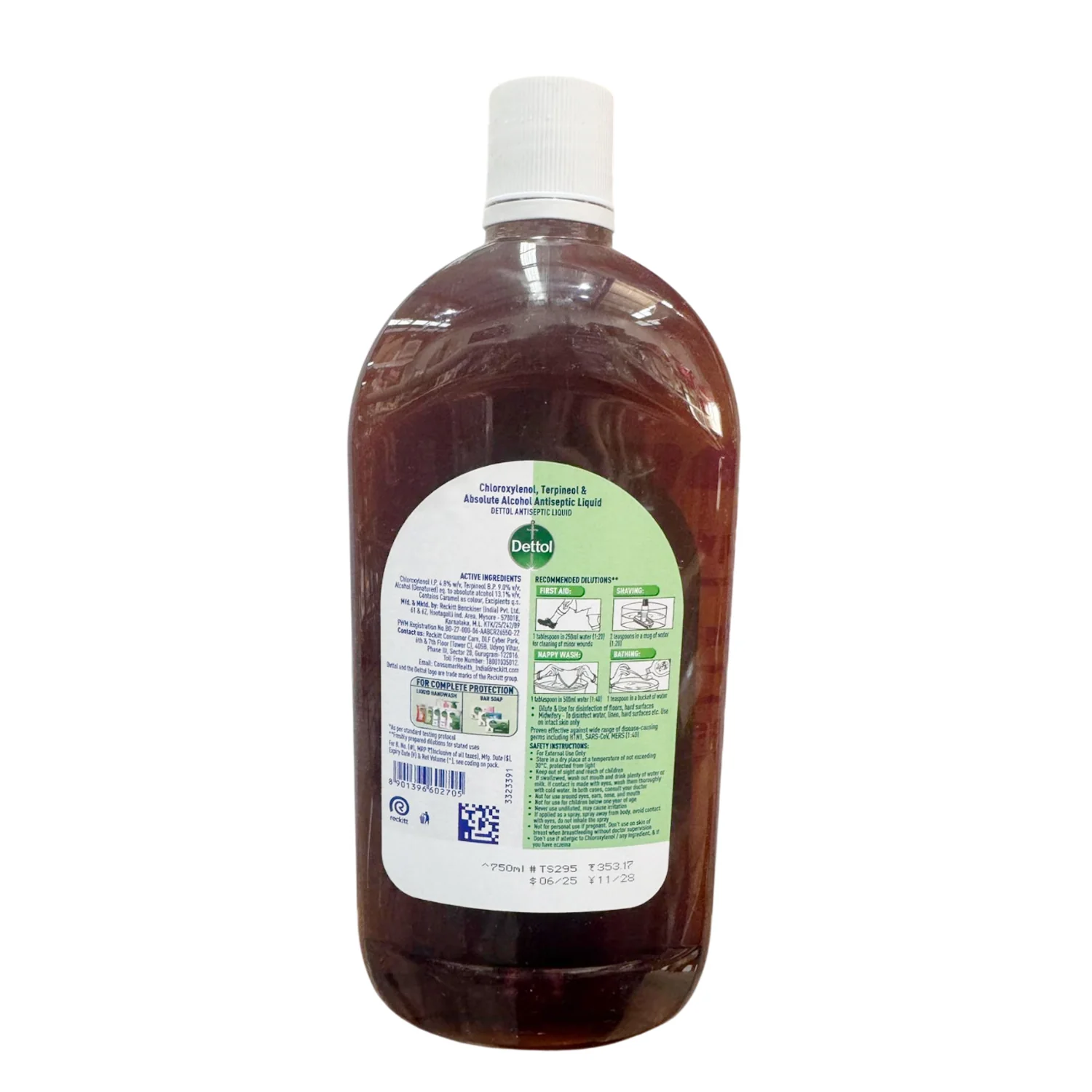 Dettol Antiseptic Liquid 750ml - Image 2