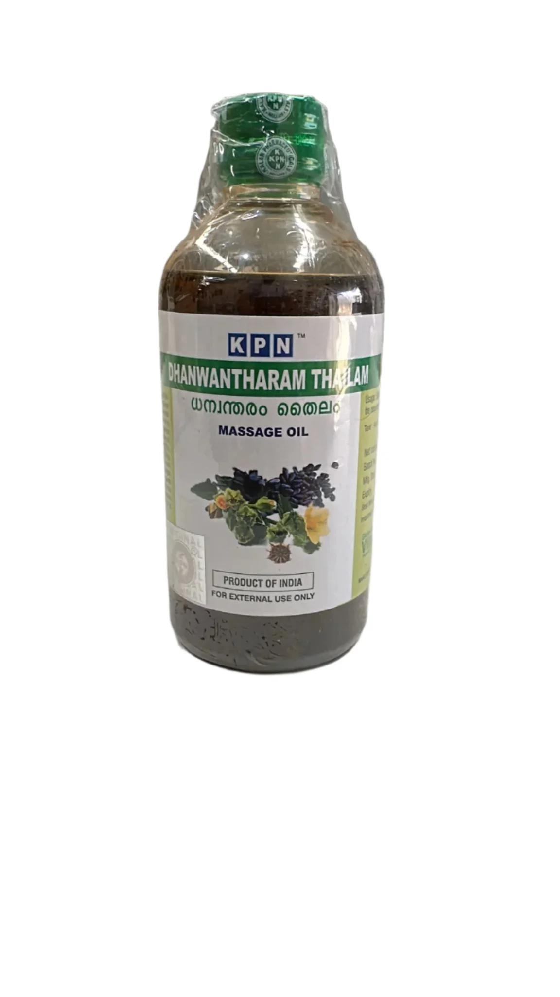 Dhanwantharam Thalam Massage Oil 200ml - KPN