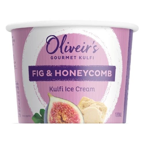 Fig and Honeycomb Icecream 100ml - Oliveir's
