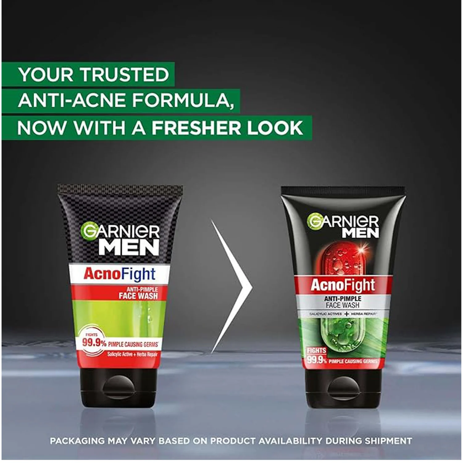 Garnier Men Acno Fight Anti Pimple Face wash 100g - Garnier - Image 2