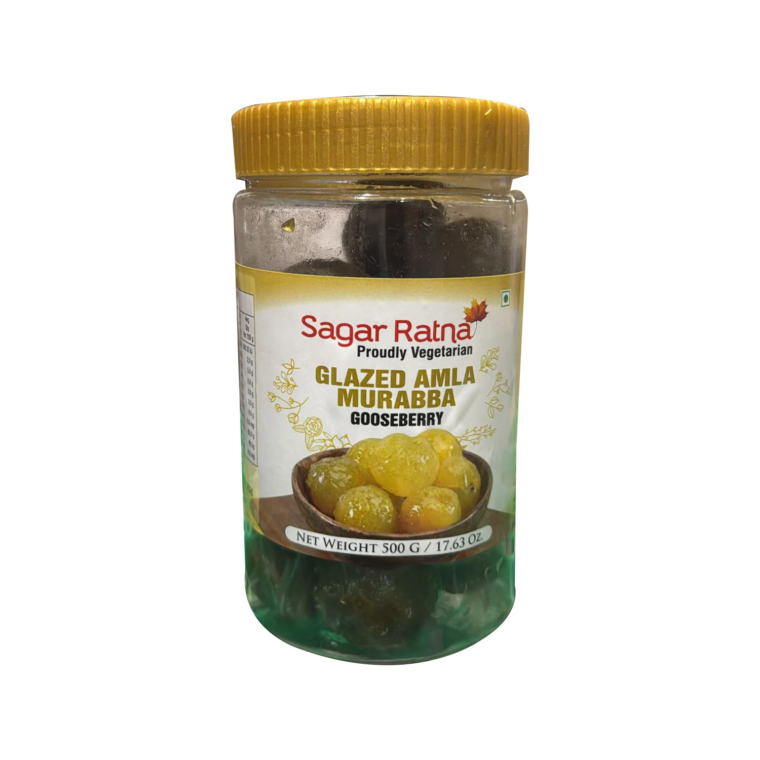 Glazed Amla Murabba Gooseberry 500g - Sagar Ratna