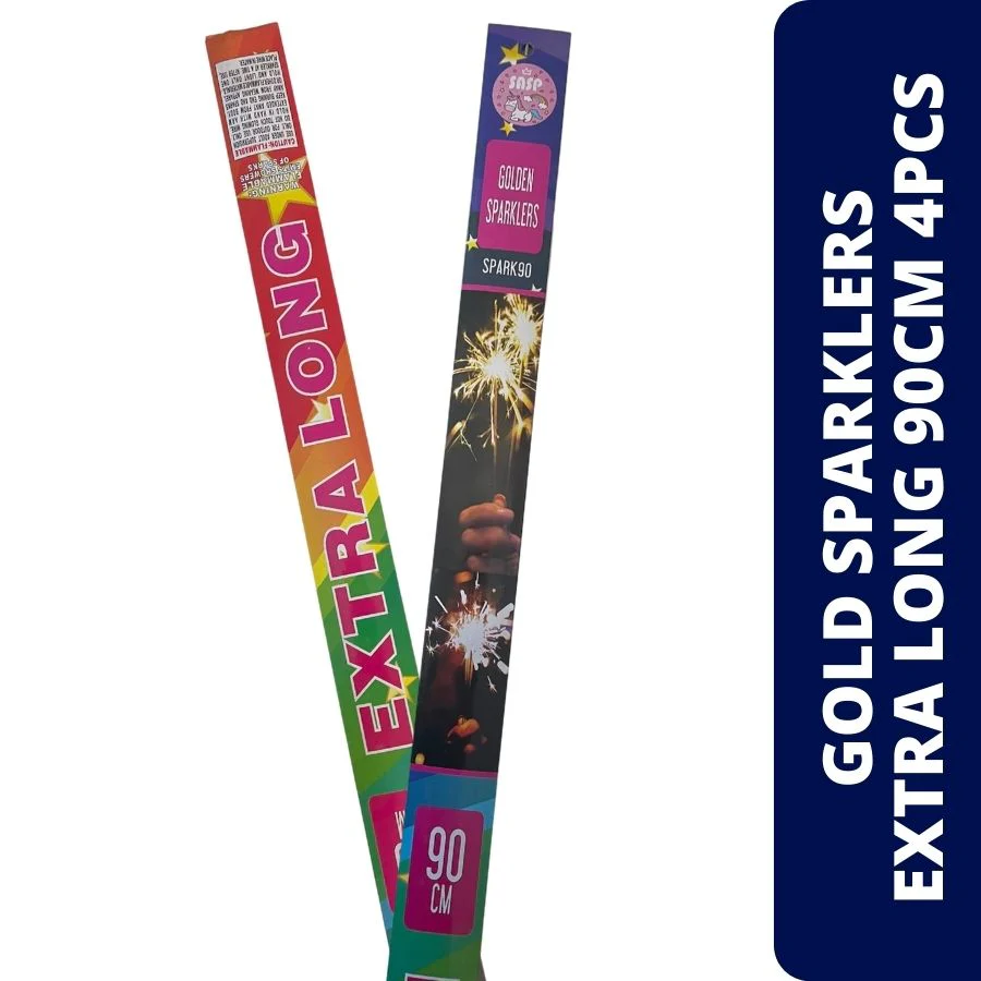 Golden Sparkler 90cm Set (4 pcs)