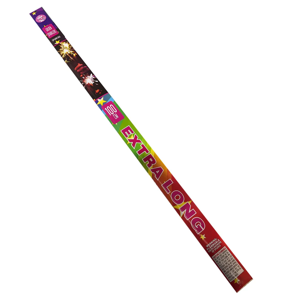 Golden Sparkles 100cm Extra Long - Sasp