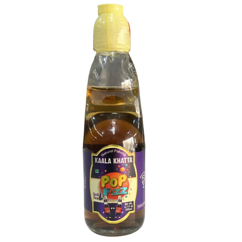 Goli Soda Kala Khatta 200ml - Pop Fizz