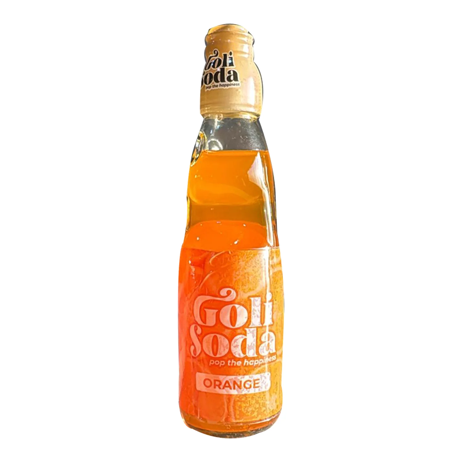 Goli Soda Orange Soda 200ml - Popfizz