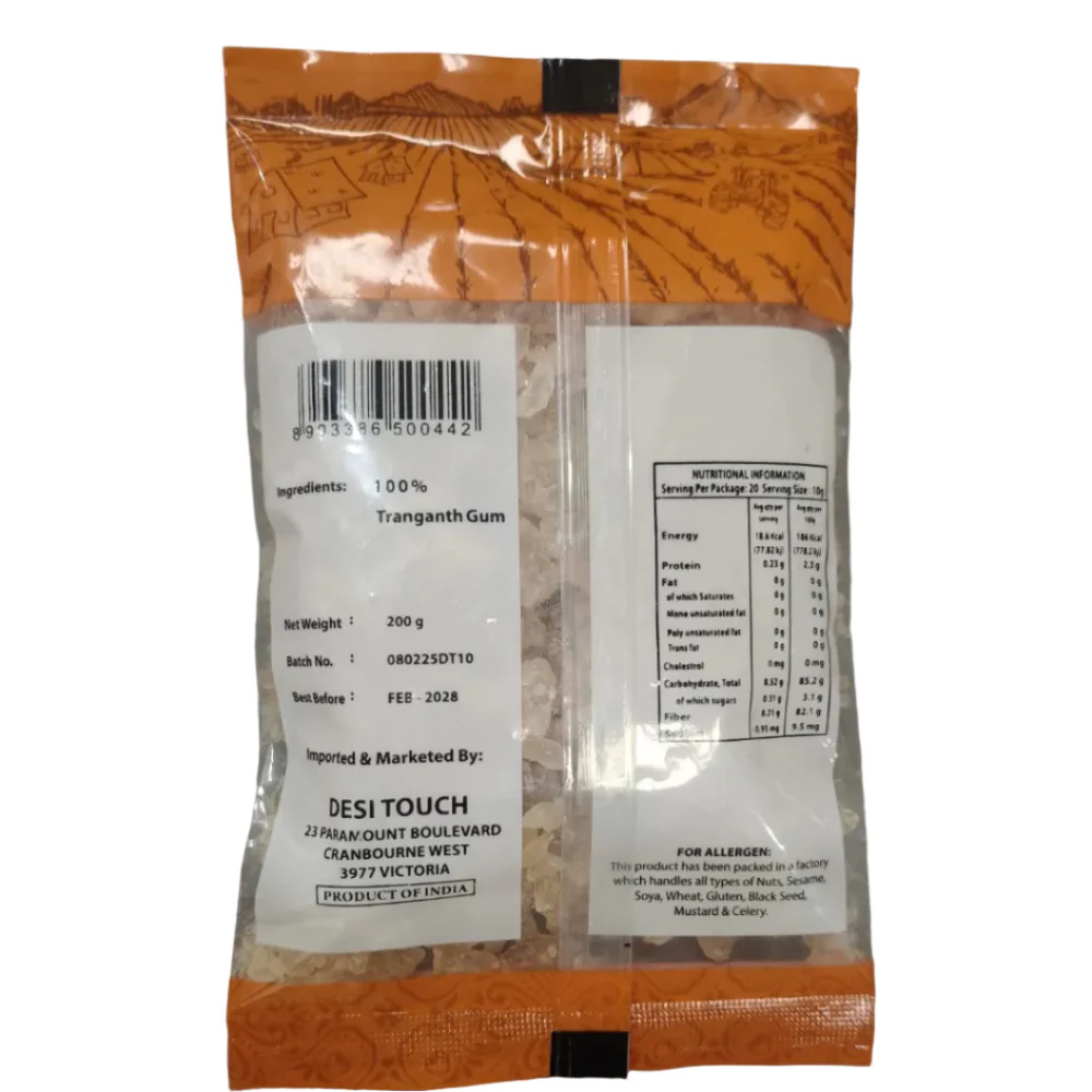 Gond Katira (Tragacanth Gum) 200g - Desi Touch - Image 2