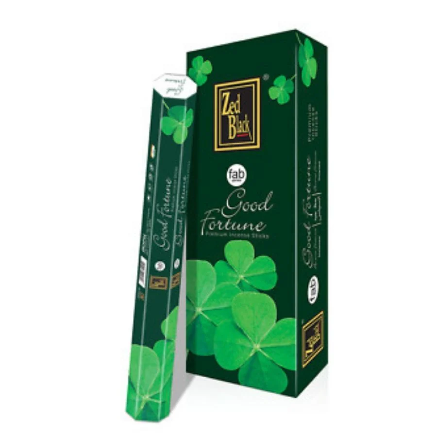 Good Fortune Incense 20 Sticks - Zed Black