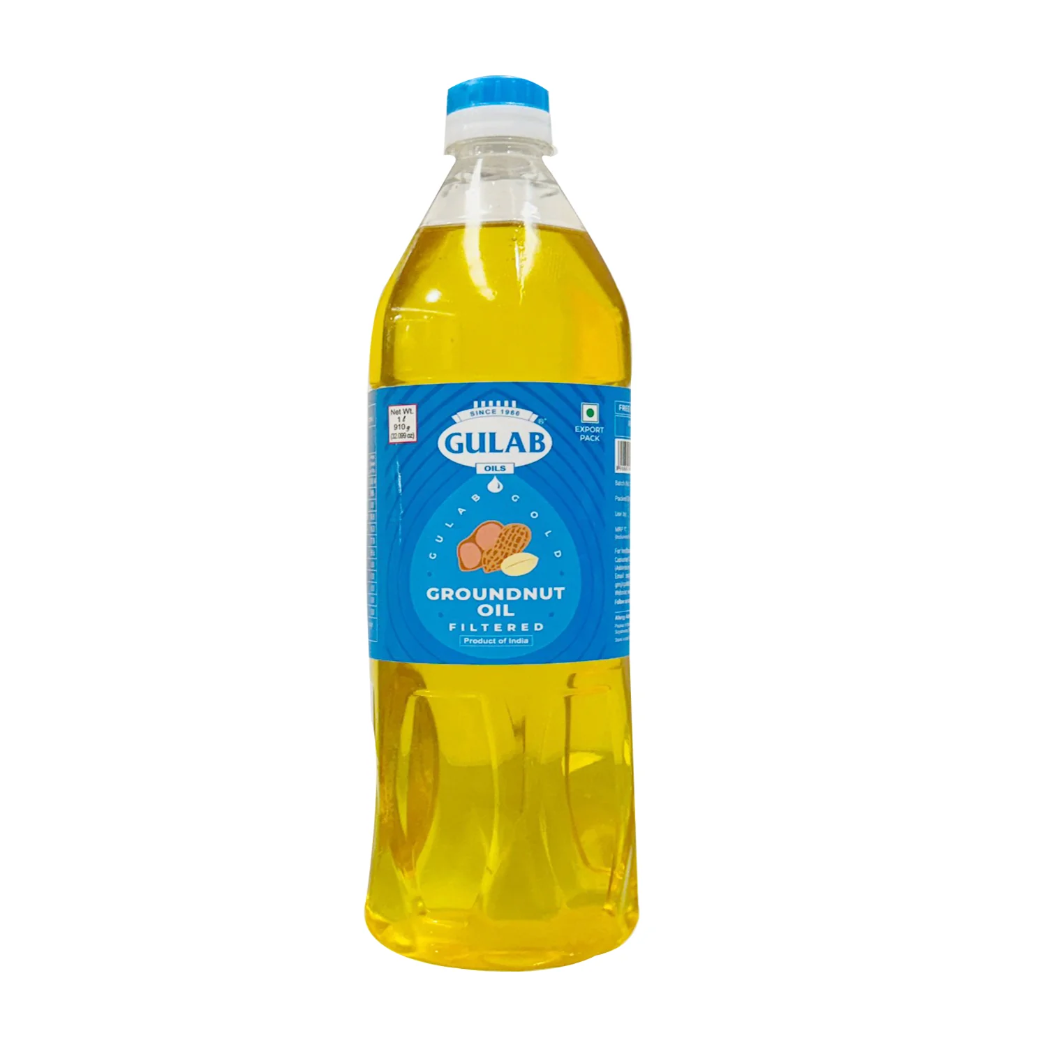 Groundnut Oil Filtered 1L - Gulab