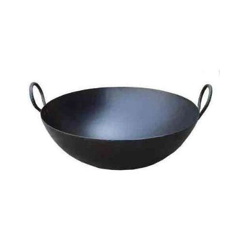 Indian Iron kadhai 16 inch