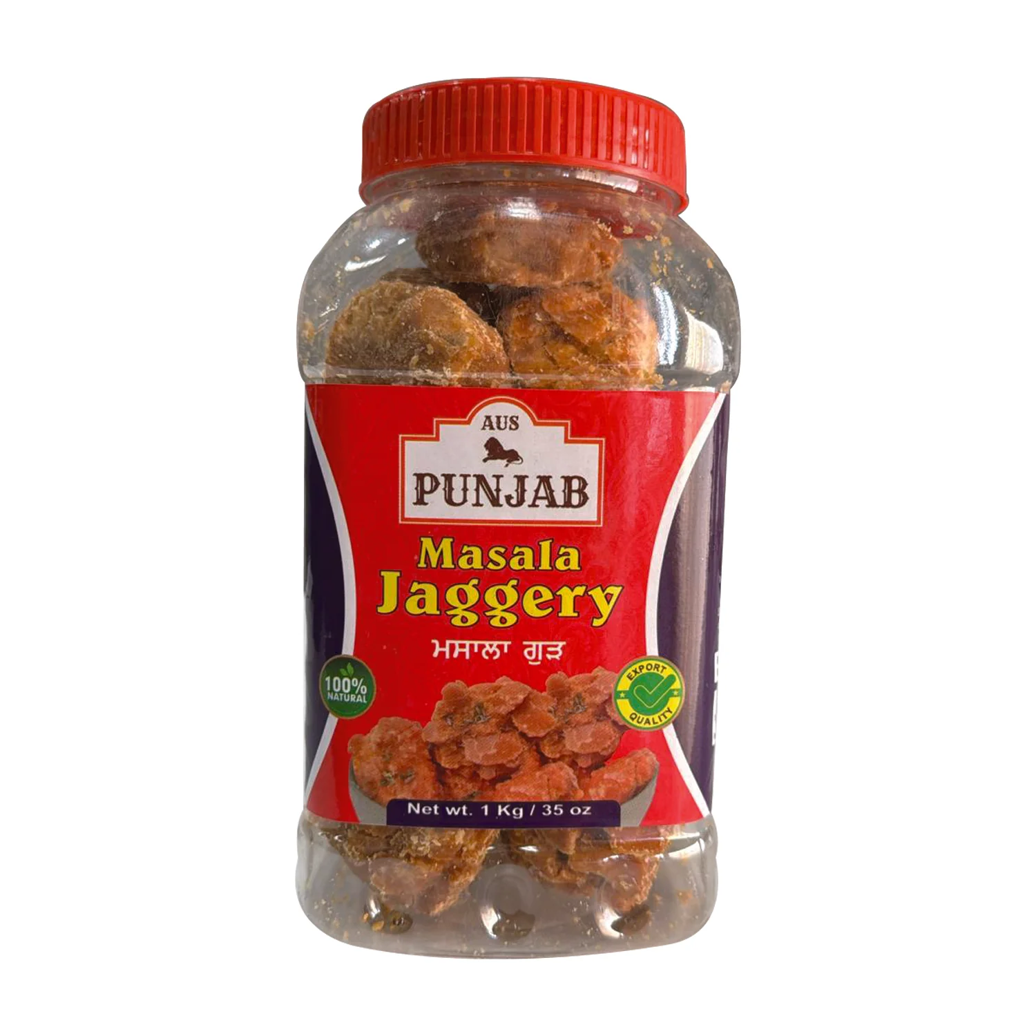 Jaggery (Masala Gur) 1Kg - Aus Punjab