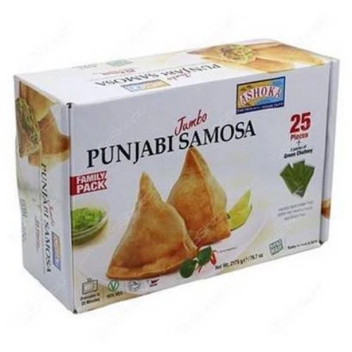 Jumbo Punjabi Samosa 25pcs (1.875kg) - Ashoka - Image 2