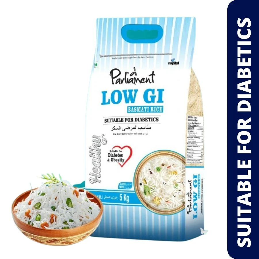 Low GI Basmati Rice 5kg (Suitable for Diabetics) - Parliament
