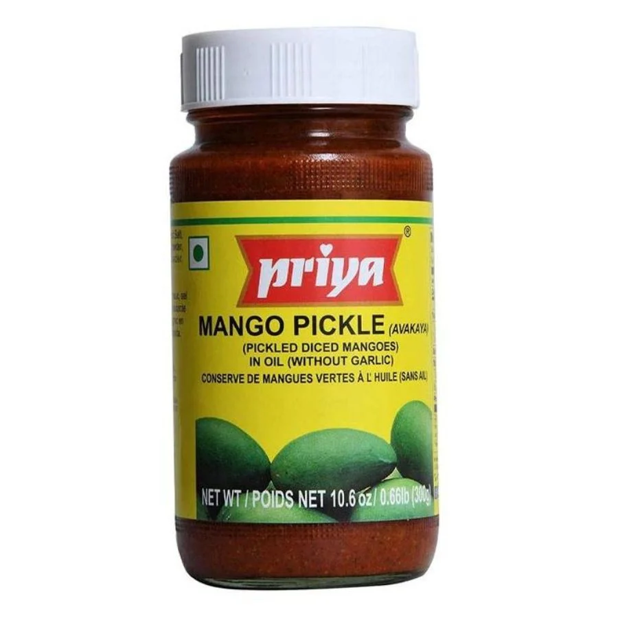 Mango Avakaya Pickle (without garlic) 300g - Priya