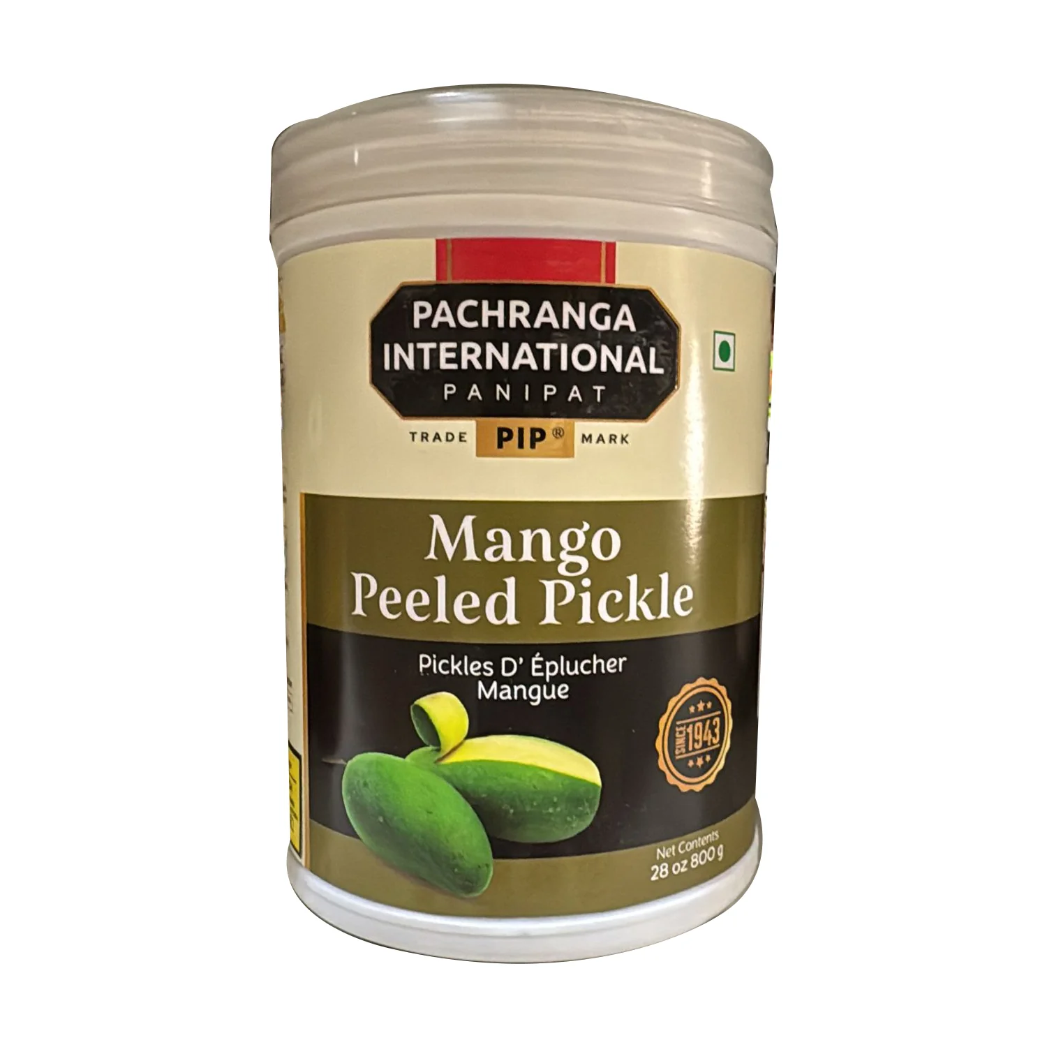 Mango Peeled Pickle 800g - Pachranga International Panipat