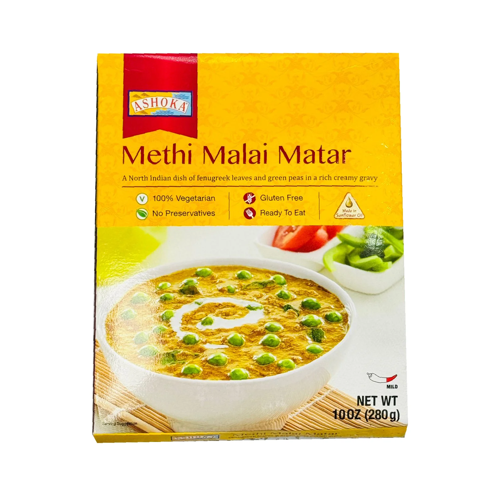 Methi Malai Matar 280g (Ready To Eat) - Ashoka