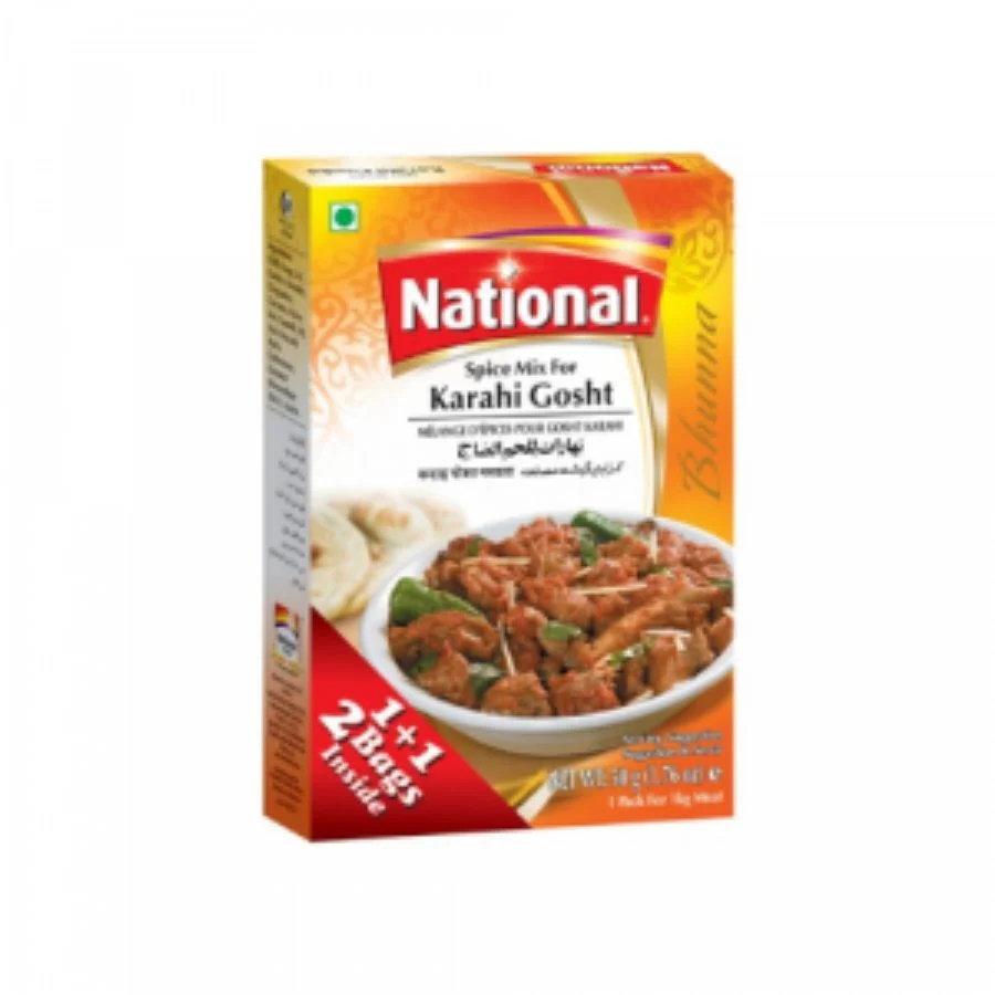 Karahi Gosht Masala 50g - National