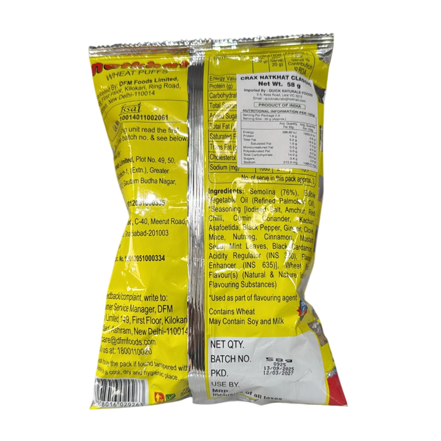 Natkhat 55g - Crax - Image 2