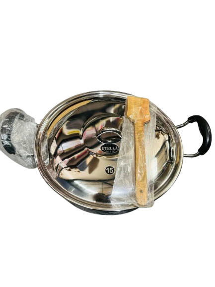Non Stick Kadai With Lid 29cm - Utella