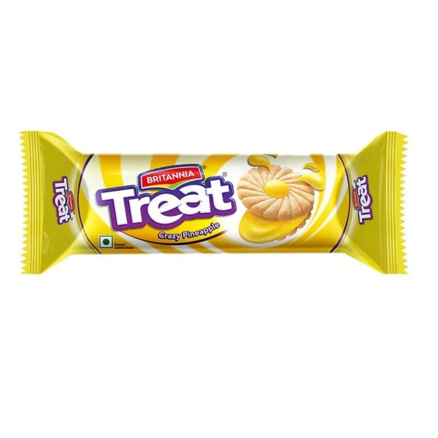 Pineapple Cream Treat 120g - Britannia (Clearance)