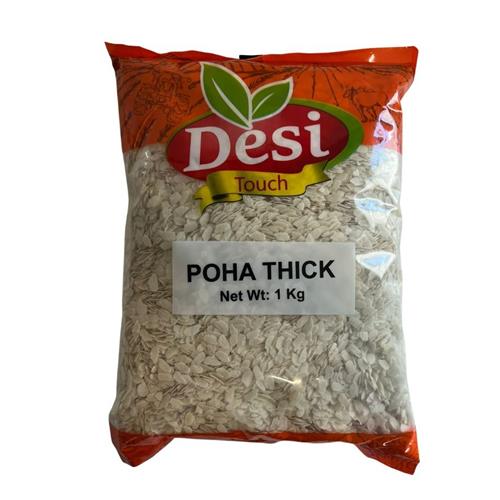 Poha Thick (Rice Flakes) 1kg - Desi Touch
