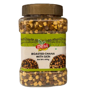 Roasted Channa With Skin 400g - Desi Touch