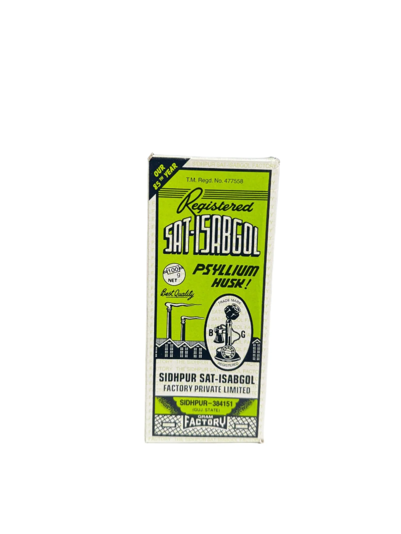 Sat Isabgol (Psyllium Husk) 120g - Dabur