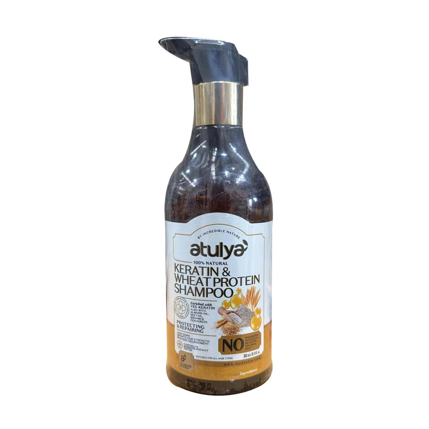 Shampoo Wheat 300ml - Atulya