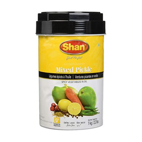 Mixed Vegetable Pickle 1Kg - Shan
