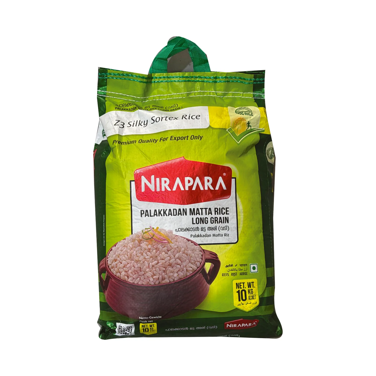 Silky Sortex Matta Rice 10kg - Nirapara