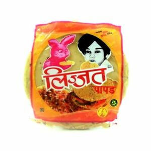 Special Udad Papad (Black Pepper) 200g - Lijjat