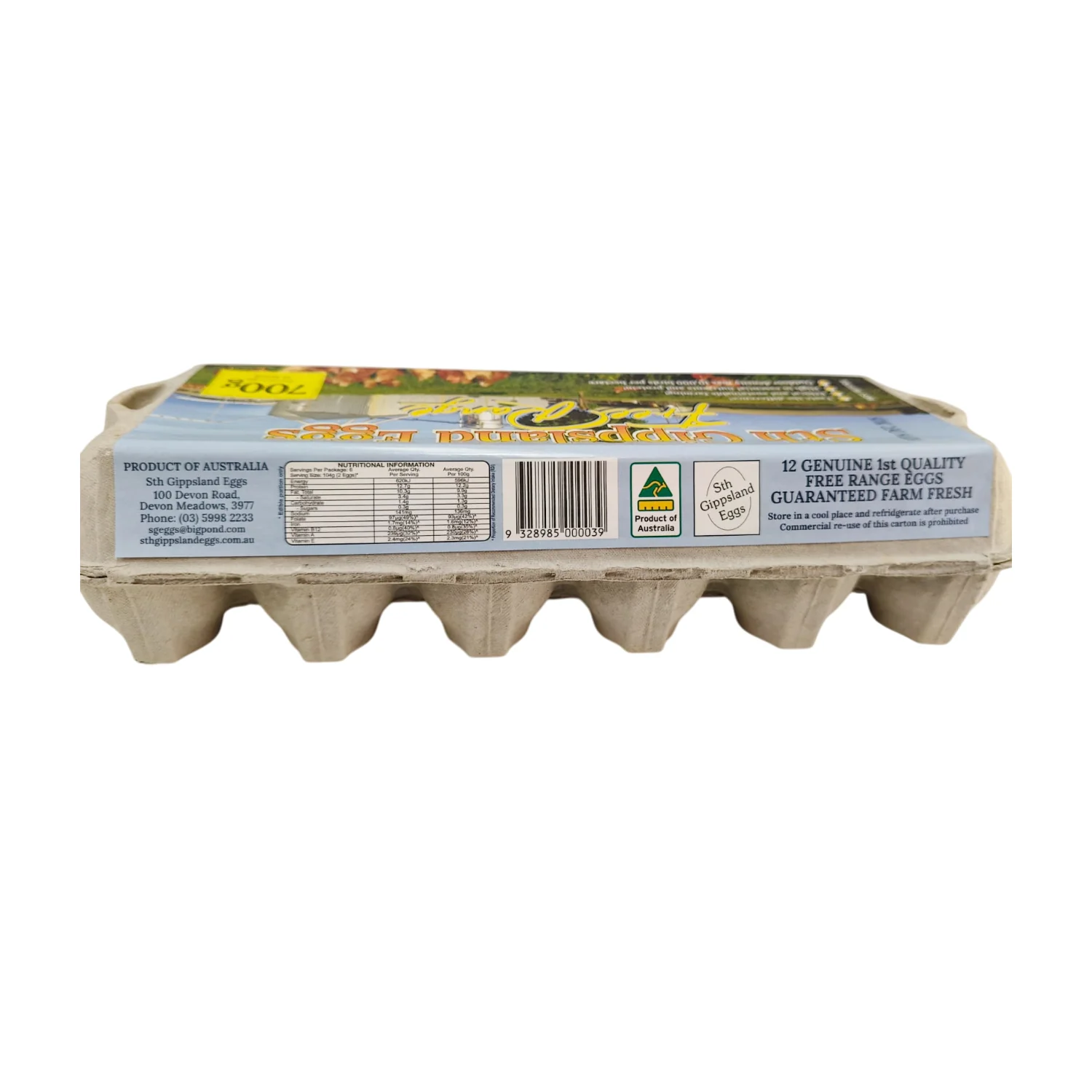 Sth Gippsland Eggs 12pcs 700g - Image 3