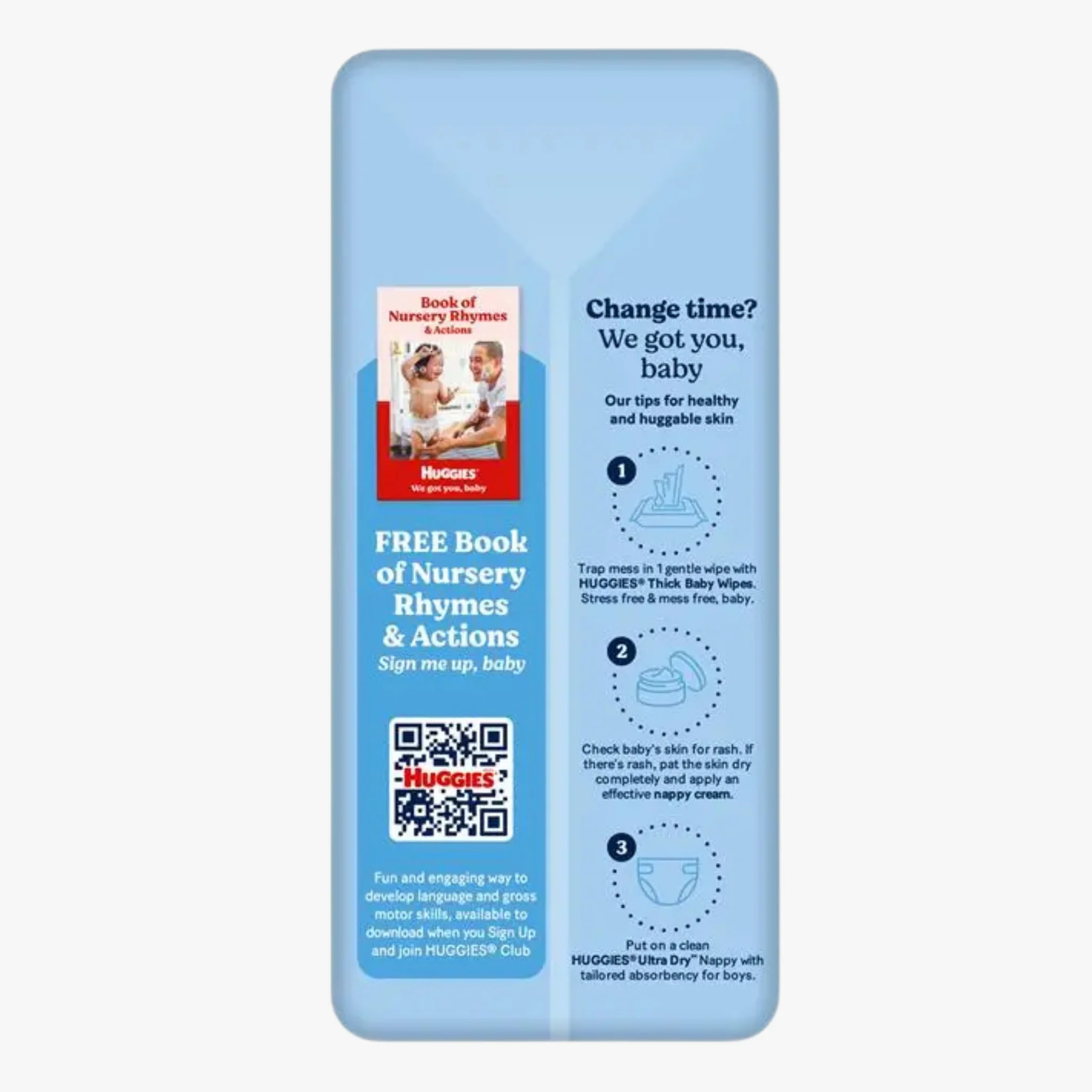 Ultra Dry Nappies Boys Size 4 (10-15Kg) 36 Nappies - Huggies - Image 2