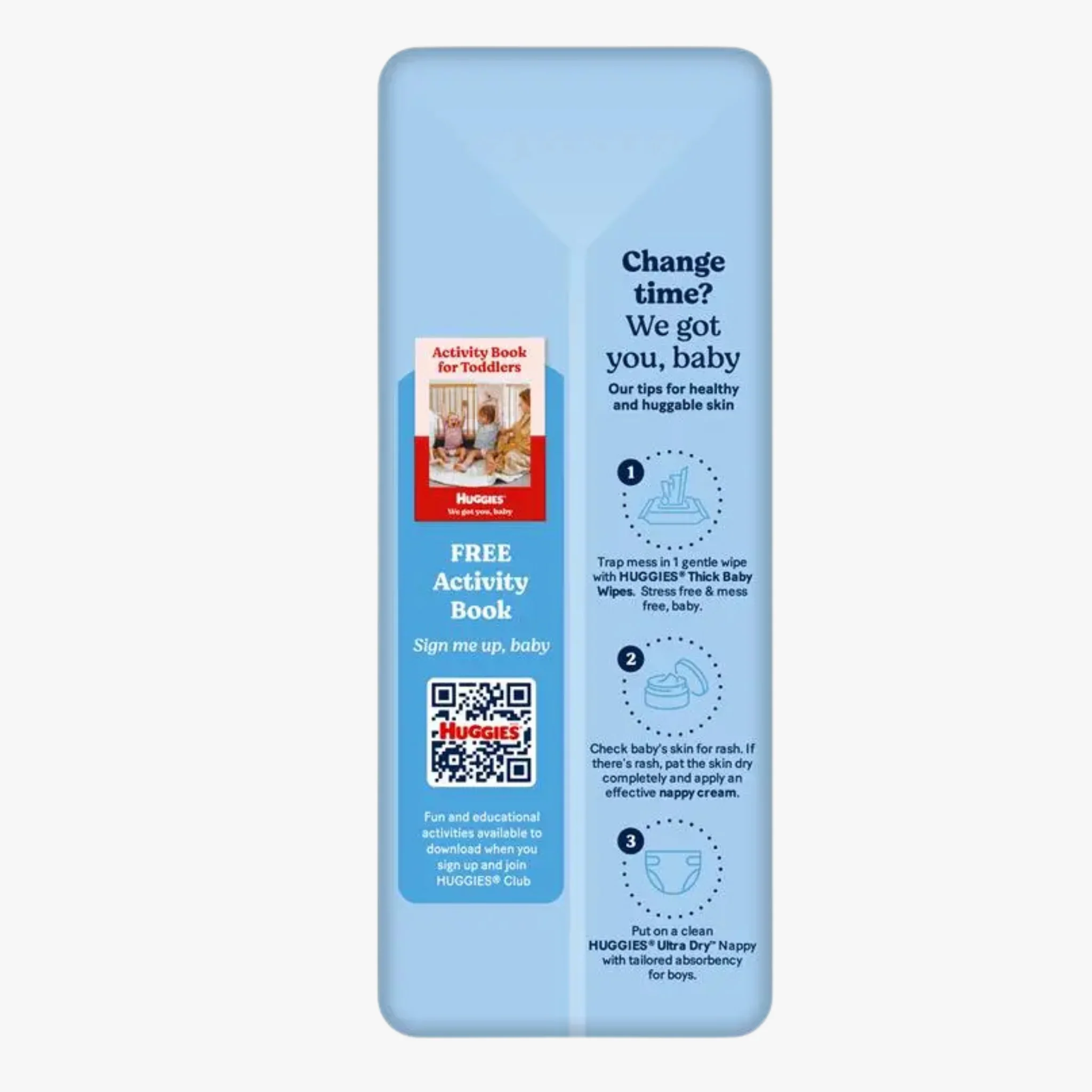 Ultra Dry Nappies Boys Size 5 (13-18Kg) 32 Nappies - Huggies - Image 2