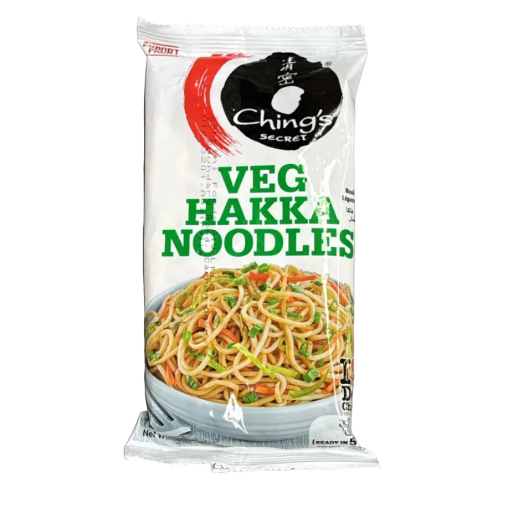 Veg Hakka Noodles 140g + Masala 20g - Ching's Secret
